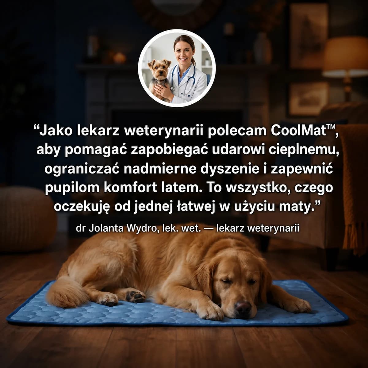 CoolMat - infografika o zapobieganiu udarowi cieplnemu i przegrzaniu